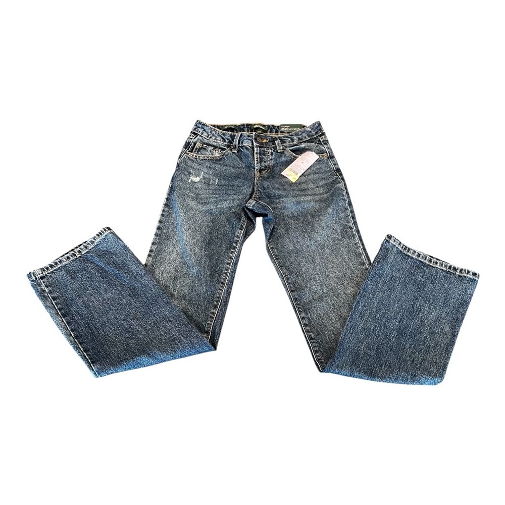 NWT Wild Fable Women's Low-Rise Bootcut Medium Wash Jean Size 00 - Picture 4 of 13